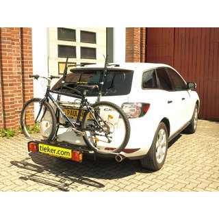 Fahrradtrger Paulchen Mazda CX-7 Typ ER ab 11/2006 bis - Hecktrger Montagekit (Artikel-Nr.:876602) + Trgersystem + Schienensystem