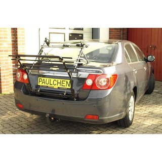 Paulchen Hecktrger - Chevrolet Epica ab 01/2005 bis 11/2011 - mit optionalen Trgersystem, Schienensystem und Zubehr