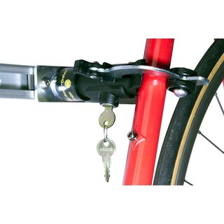 Paulchen System 1 Fahrradschiene First Class M inkl. Rahmenhalter und Montagematerial - Fr das Erste Fahrrad auf dem Hecktrger - Artikel: 3010M
