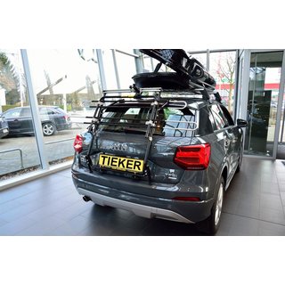 Paulchen Fahrradhecktrger - Audi Q2 Typ GA 06/2016- - Trgersystem Tieflader - Tieflader abgenommen - Grundtrger bleibt montiert