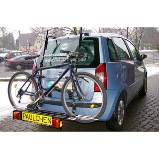 Fahrradtrger Paulchen Fiat Idea ab 01/2004 bis - Hecktrger Montagekit (Artikel-Nr.:851450) + Trgersystem + Schienensystem