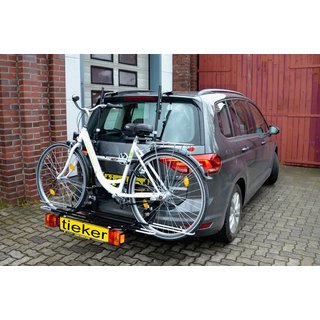 Fahrradträger Paulchen VW Touran II Typ 5T 09/2015 bis - Heckträger Montagekit (Artikel-Nr.:811423) + Trägersystem + Schienensystem
