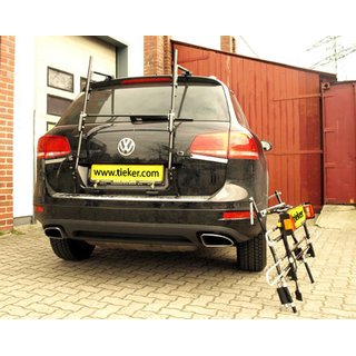 Fahrradträger Paulchen Volkswagen Touareg (Typ 7P5) ab 01/2010 bis 06/2018 - Heckträger Montagekit (Artikel-Nr.:811952) + Trägersystem + Schienensystem