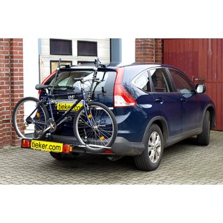 Fahrradträger Paulchen Honda CR-V IV Typ RE6 ab 01/2012 bis 08/2018 - Heckträger Montagekit (Artikel-Nr.:883403) + Trägersystem + Schienensystem