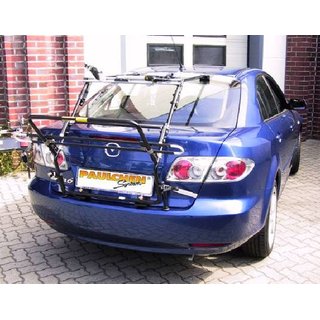 Paulchen Heckträger - Mazda 6 Schrägheck ab 7/2002- - mit optionalen Trägersystem, Schienensystem und Zubehör