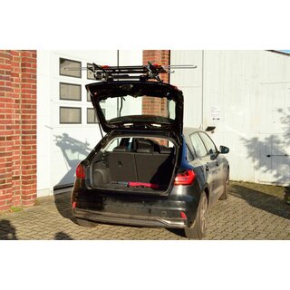Paulchen Kofferraumtrger - Audi A1 Sportback (Typ GB) 5-Trer ab 09/2018- - Trgersystem Tieflader inkl. Zusatzbeleuchtung - Schienensystem First Class - tiefe Ladekante bequemes Beladen