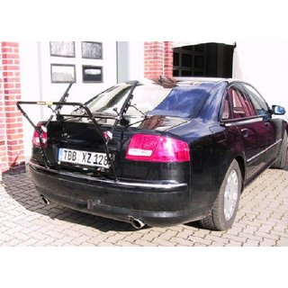 Paulchen Heckträger - Audi A 8 Stufenheck ab 11/2002- - mit optionalen Trägersystem, Schienensystem und Zubehör