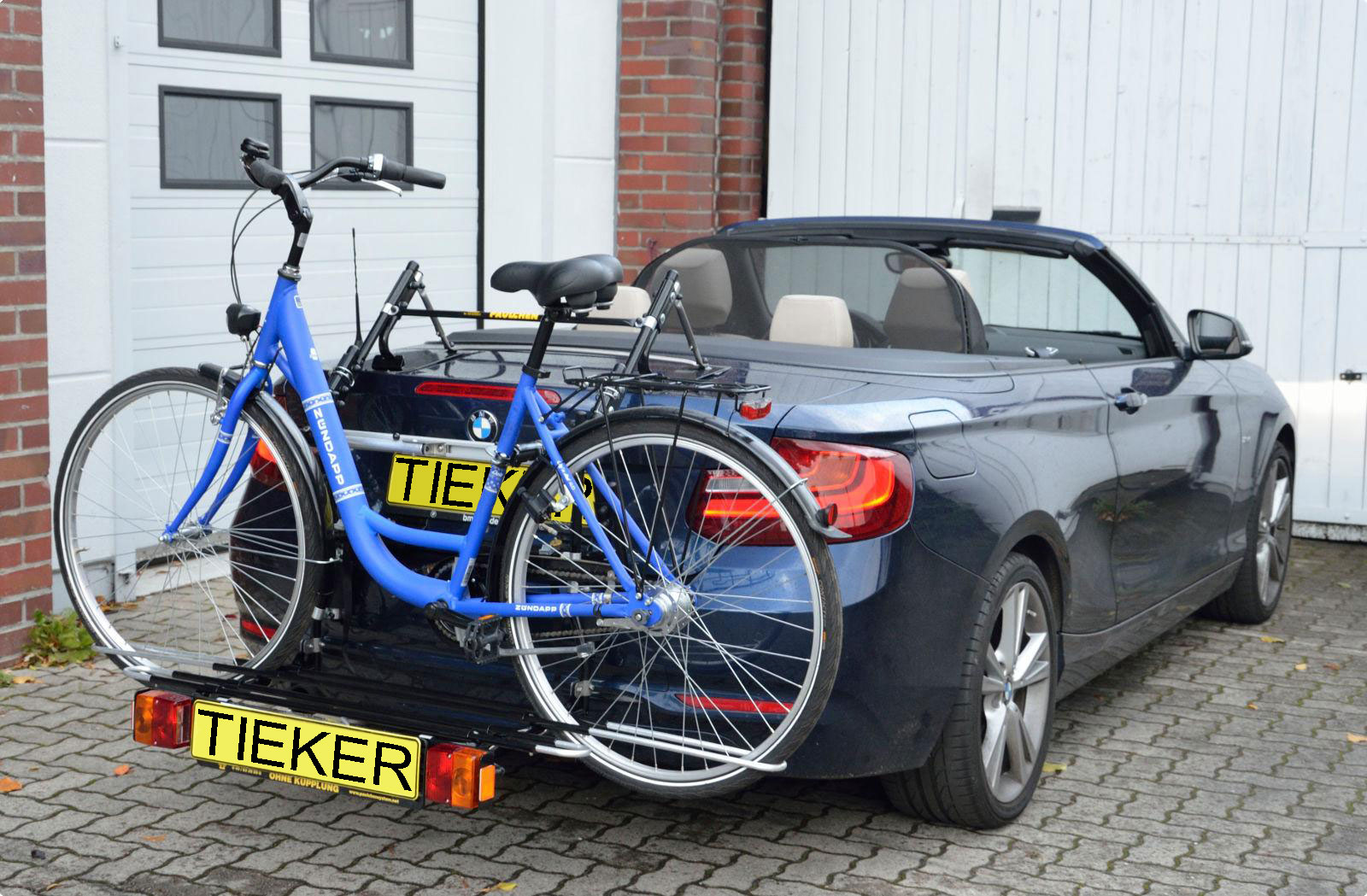 Fahrradtrger BMW 2er Cabrio Typ F23 - Heckfahrradtrger ohne Anhngerkupplung - kein Dachtrger notwendig