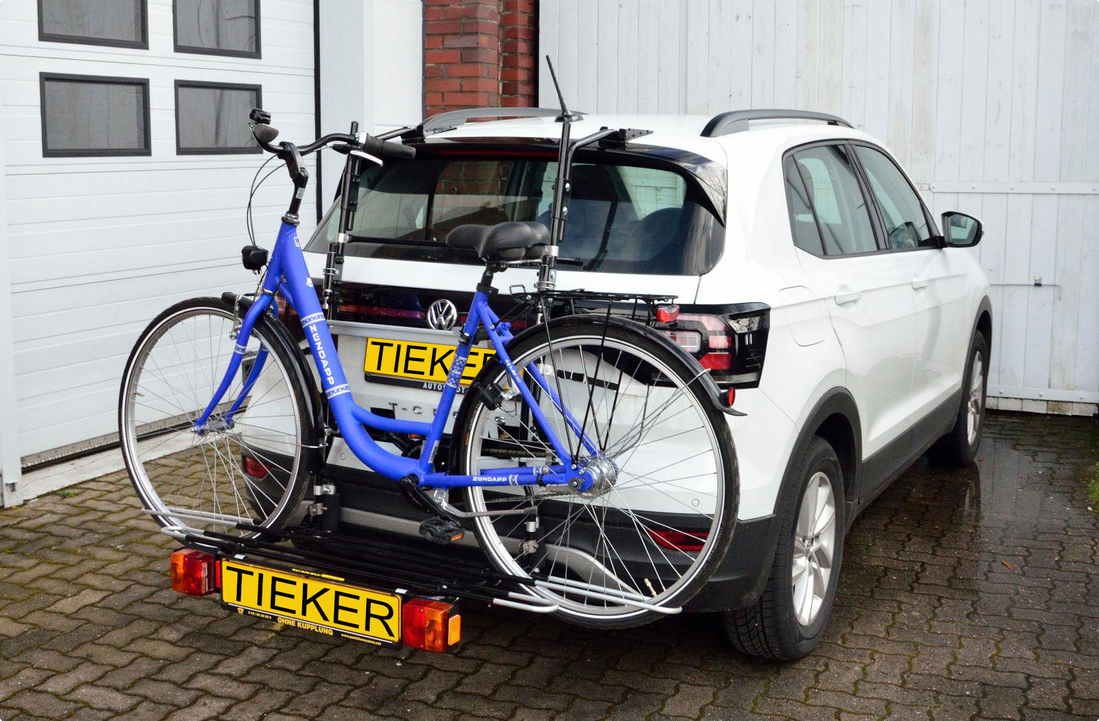 Heckfahrradtrger VW T-Cross C1 Fahrradtrger ohne AHK auch fr E-Bikes Velotrger Bike Rack